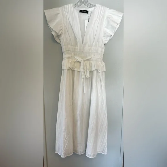 o.p.t Martine Cotton Dress Medium - Picture 6 of 11